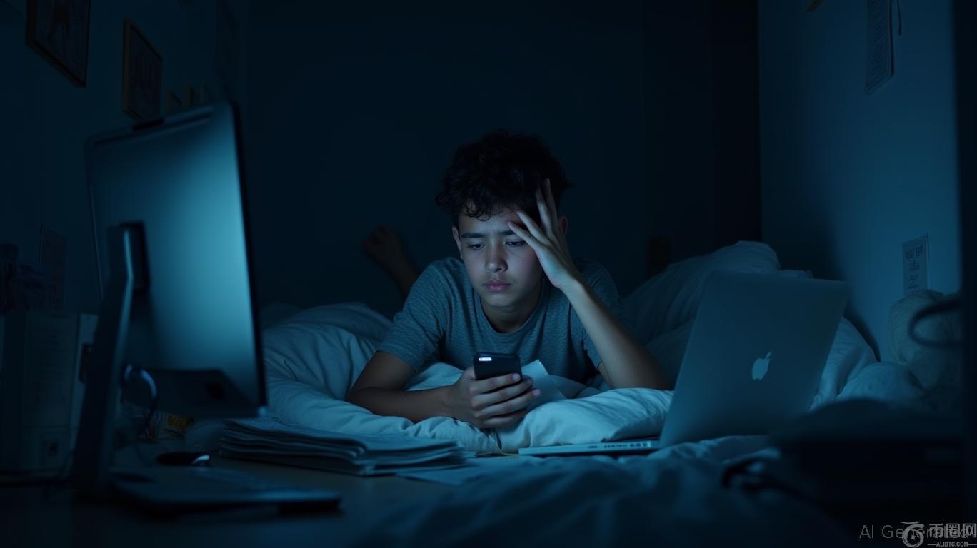财务压力让 Z 世代陷入无眠的屏幕漩涡