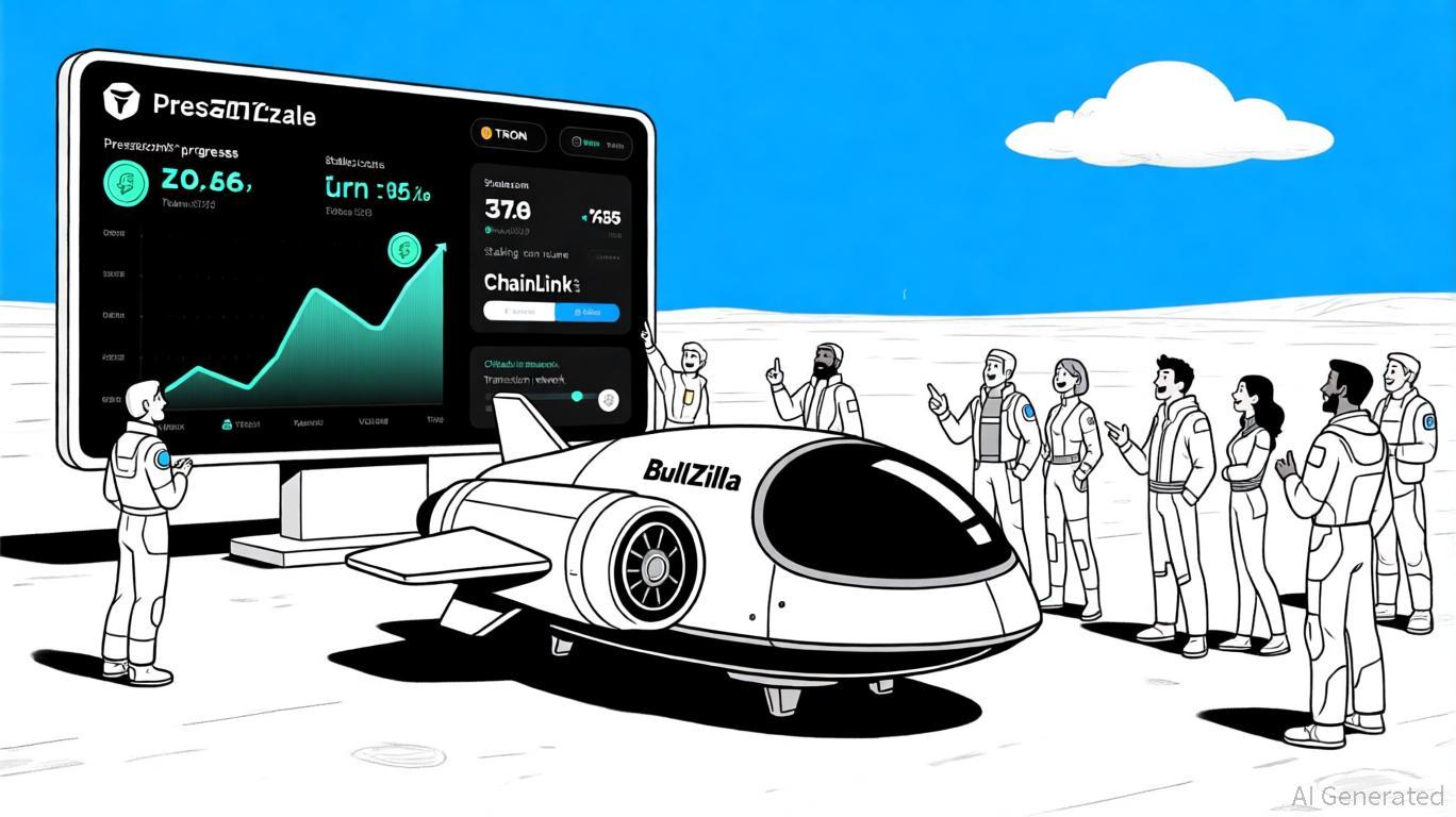 2025 年高潜力加密货币预售：BullZilla 如何超越 TRON 和 Chainlink
