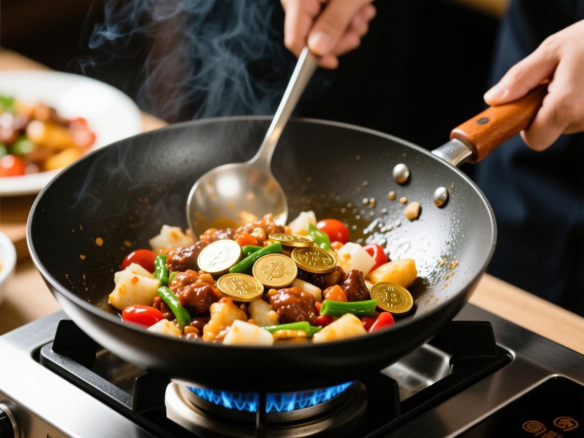 炒美食网红
