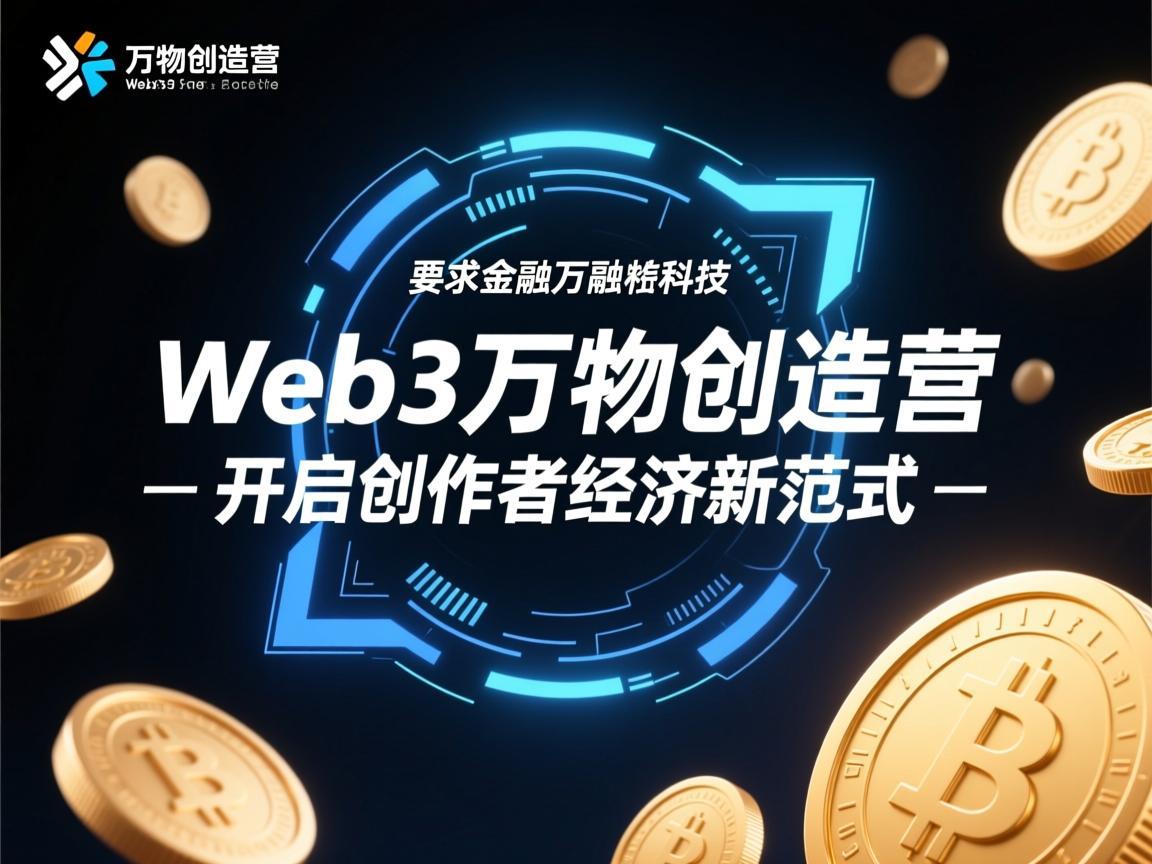 Web3万物创造营，开启创作者经济新范式