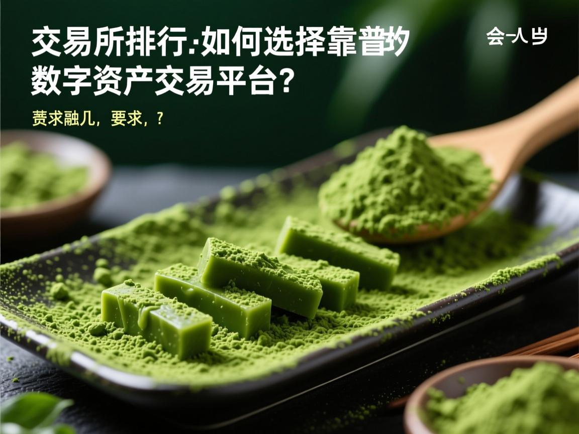 抹茶交易所排行，如何选择靠谱的数字资产交易平台