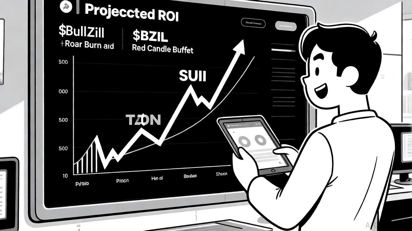 BullZilla ($BZIL) 为何超越 SUI 和 TON 成为 2025 年第四季度最紧迫的预售机会