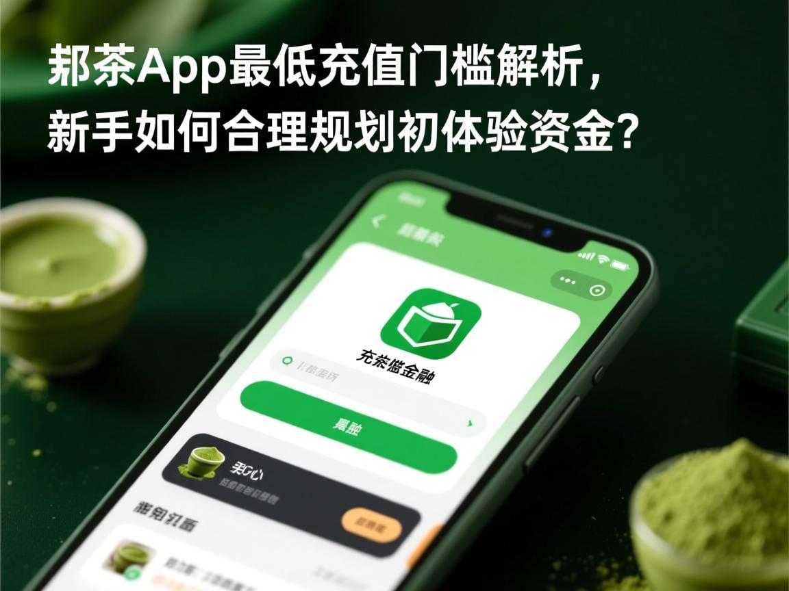 抹茶App最低充值门槛解析，新手如何合理规划初体验资金
