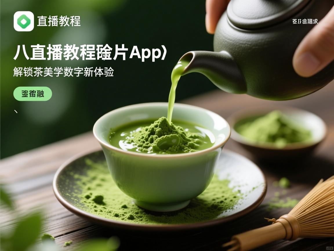 抹茶直播教程图片App，解锁茶道美学的数字新体验