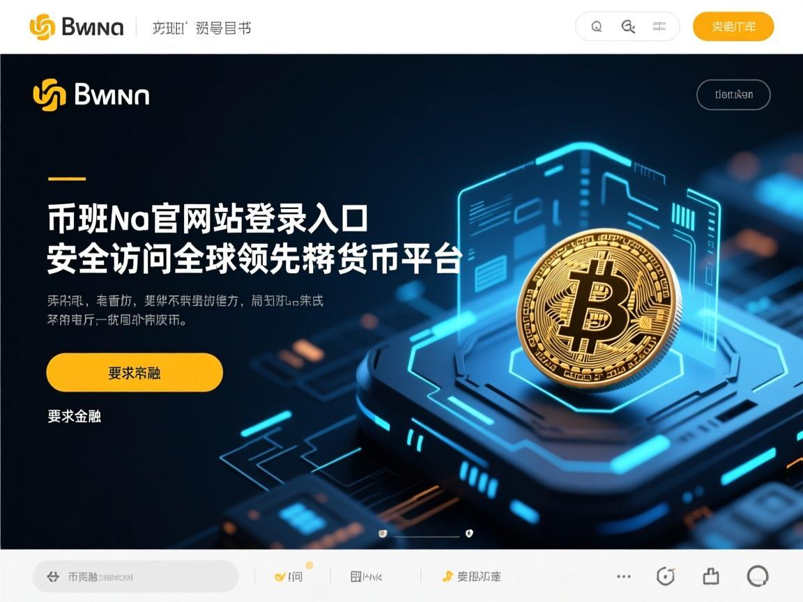 币安官方网站登录入口，安全访问全球领先加密货币平台