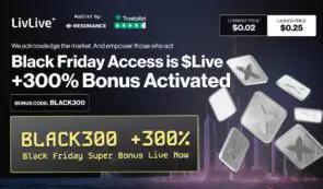 为什么 LivLive 在今年的黑色星期五被公认为投资回报率最高的加密货币
