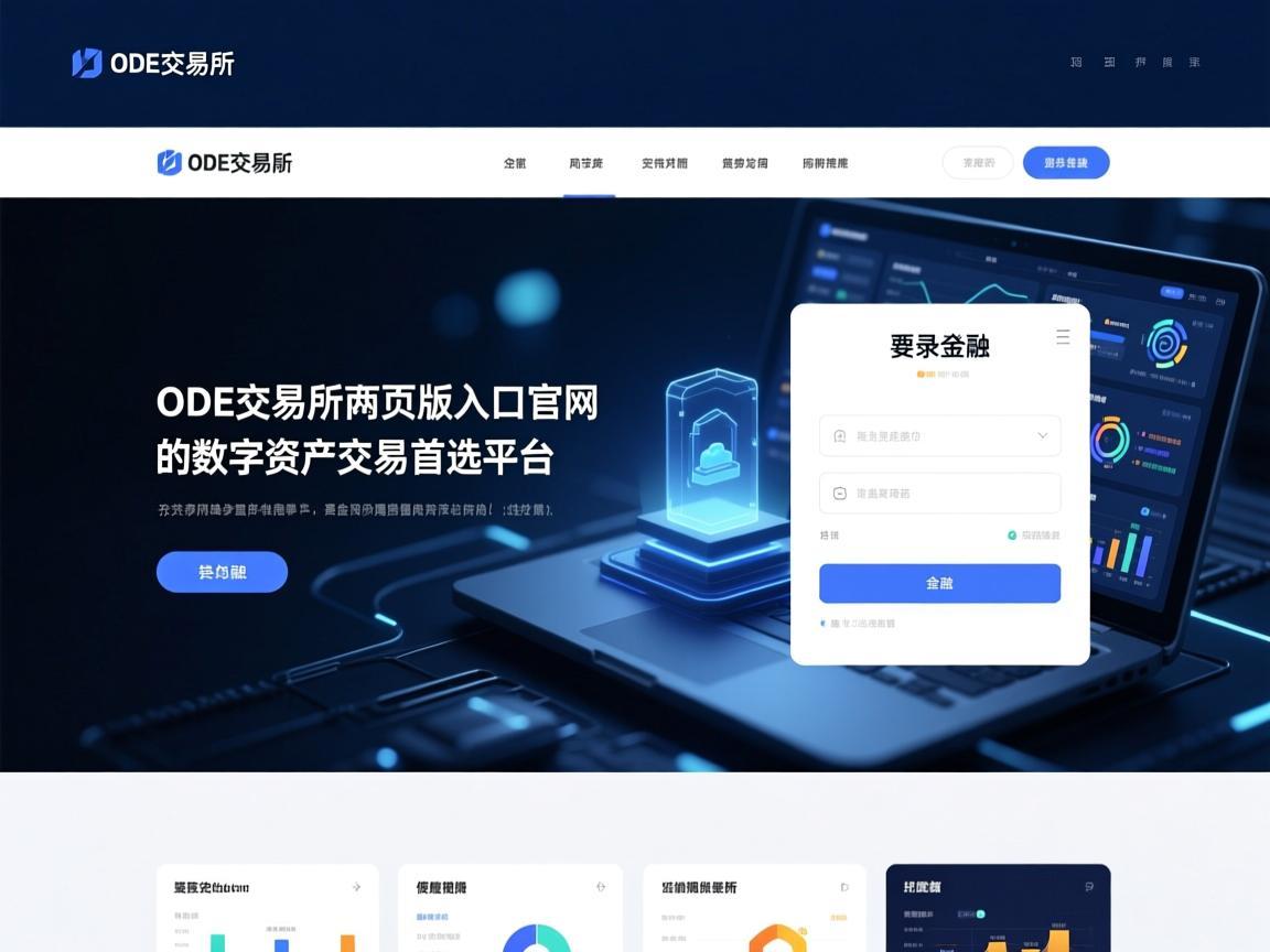 ODE交易所网页版登录入口官网,安全便捷的数字资产交易首选平台