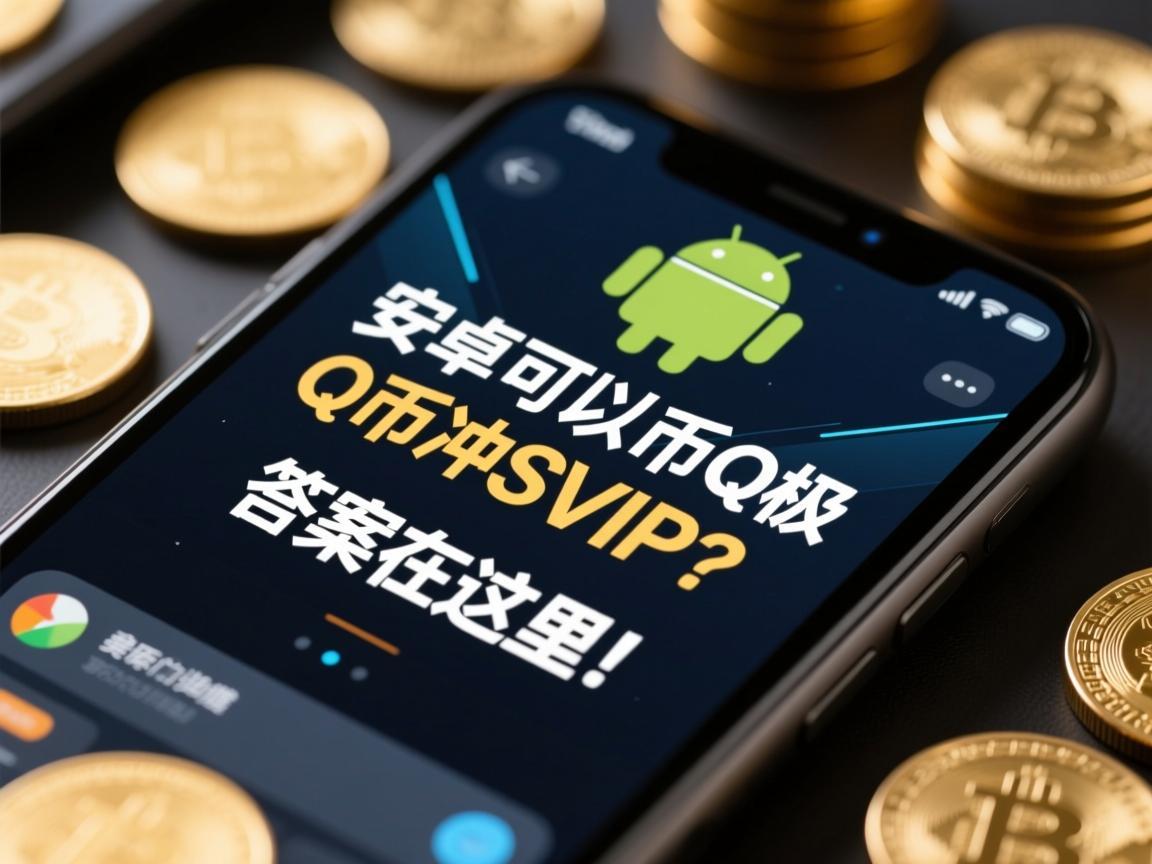 安卓可以用Q币冲SVIP吗?答案在这里!
