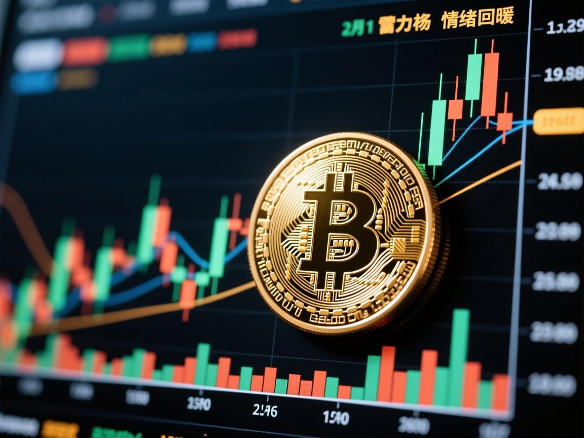 二月份比特币价格走势图,震荡中蓄力,市场情绪回暖