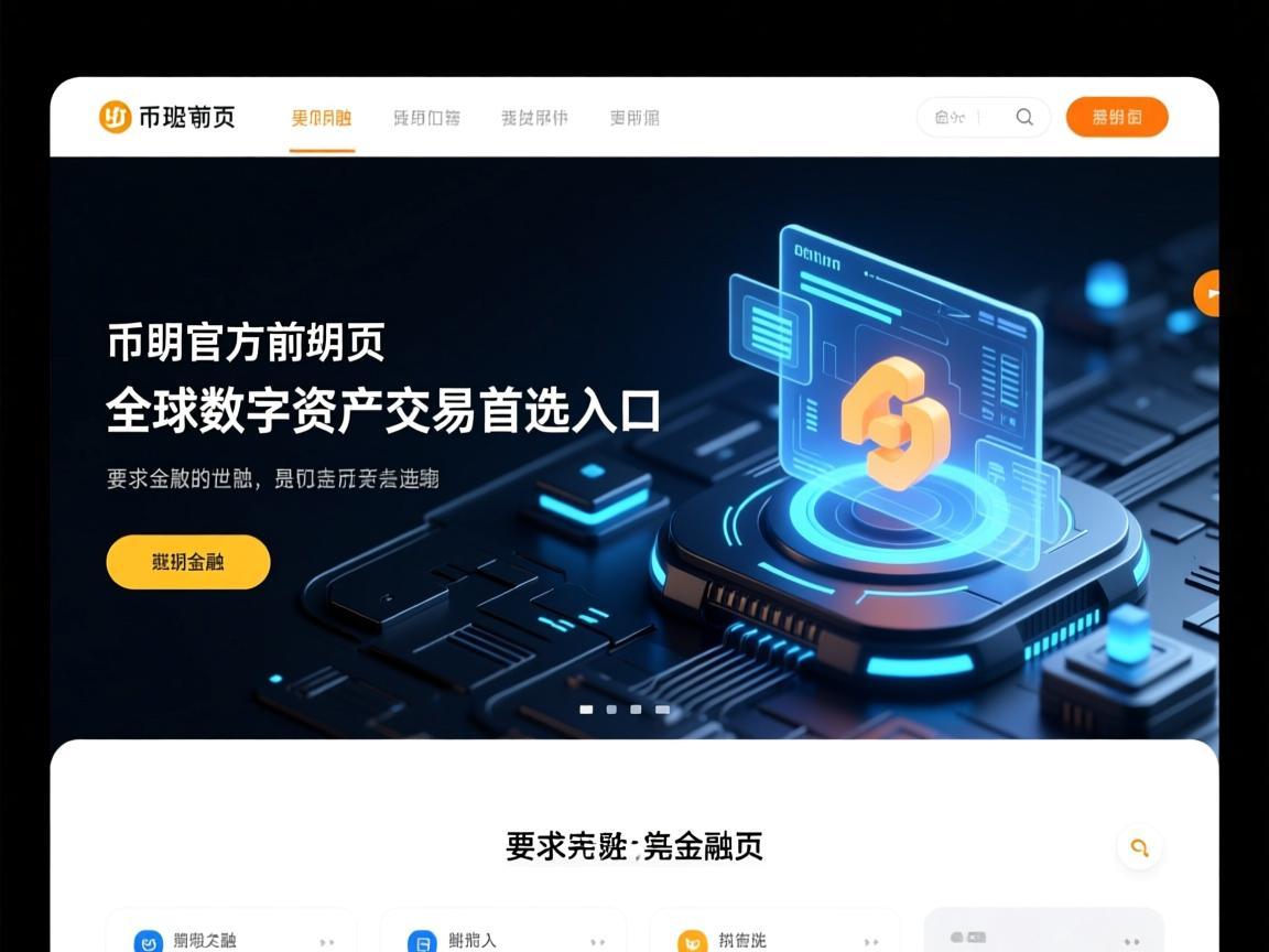 币安官方网首页,全球数字资产交易的首选入口