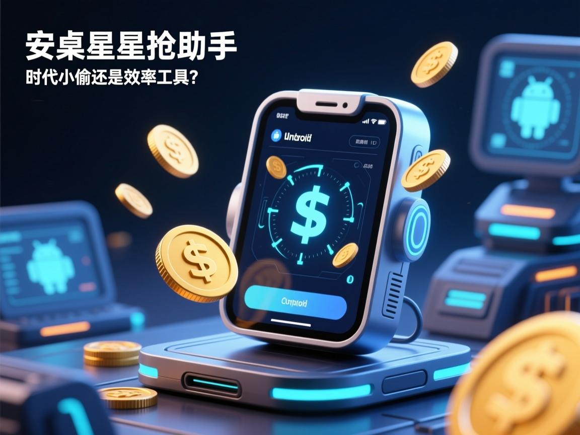 安卓繁星抢币助手，数字时代的时间小偷还是效率工具？