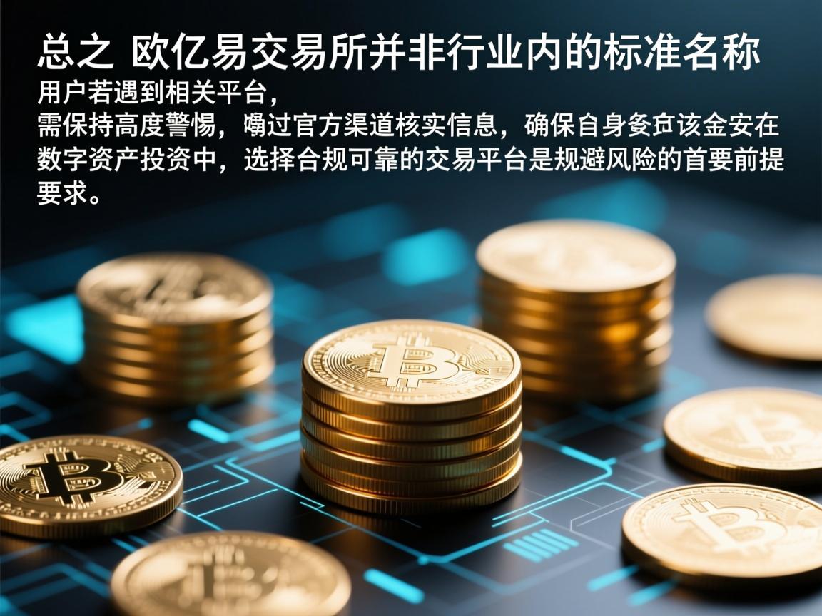 总之,欧亿易交易所并非行业内的标准名称,用户若遇到相关平台,需保持高度警惕,通过官方渠道核实信息,确保自身资产安全。在数字资产投资中,选择合规可靠的交易平台是规避风险的首要前提