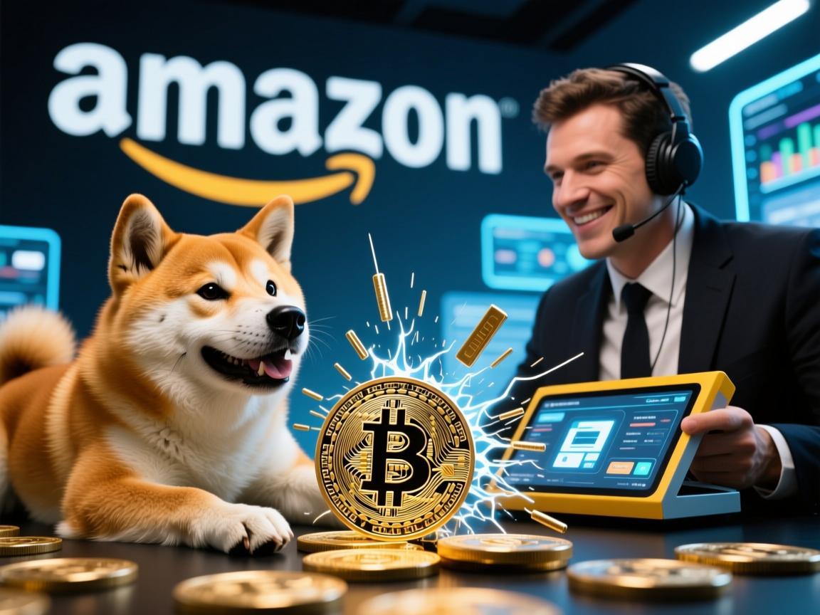 当Doge遇上亚马逊,一场加密货币与电商巨头的意外碰撞